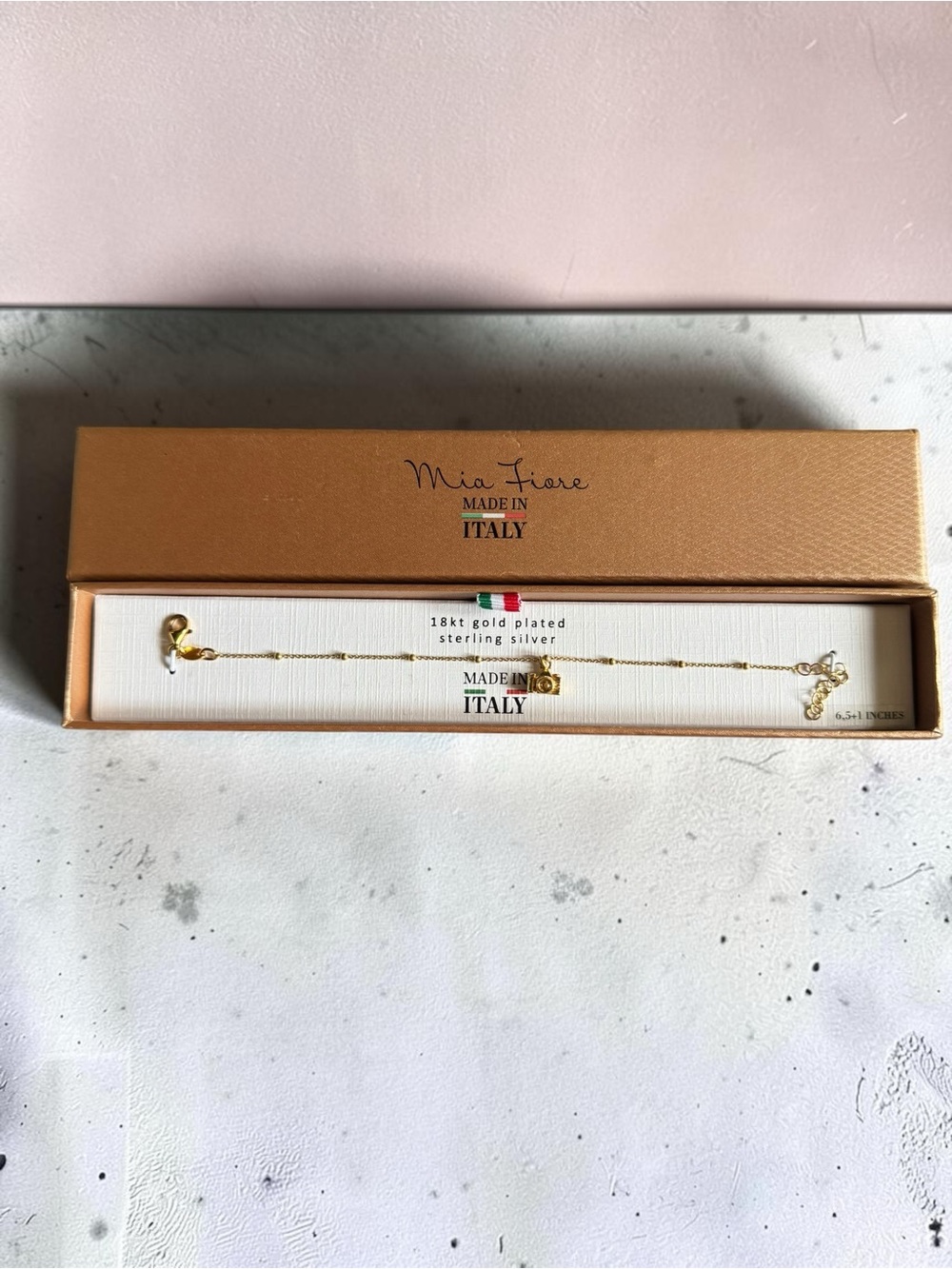 Mia Fiore 18kt Gold-Plated Sterling Silver Women's Bracelet - Gold